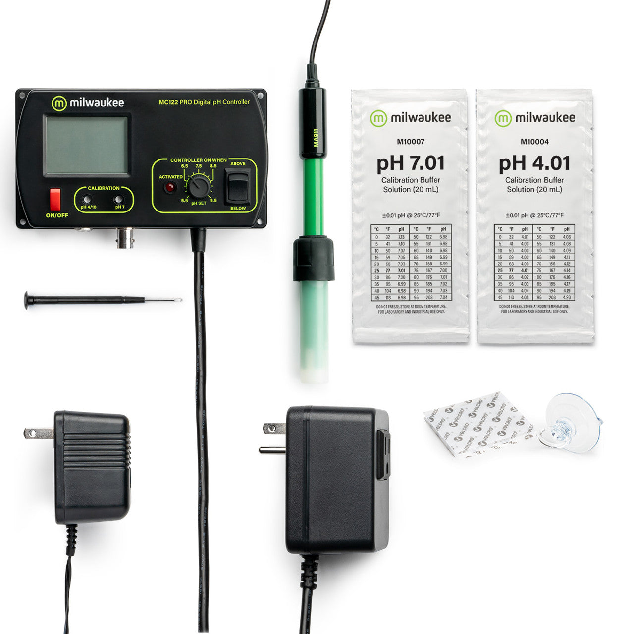 Milwaukee MC720 PRO pH Controller and Pump Kit